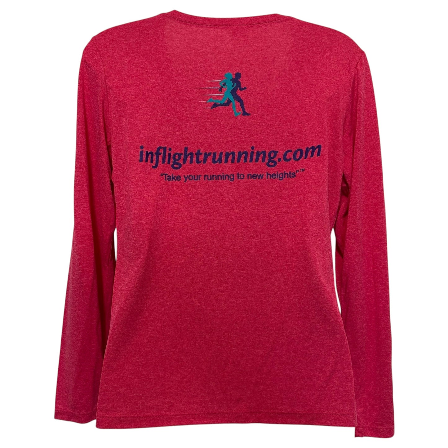 Sport-Tek Women's Running T-shirt - Raspberry - In Flight Running