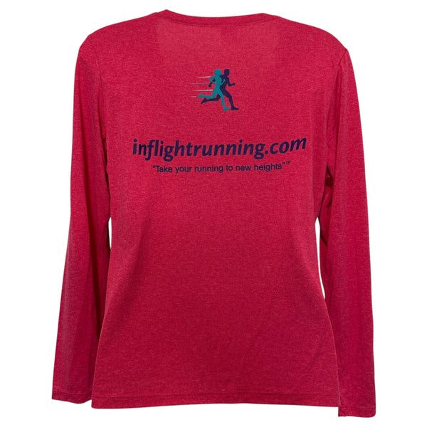 Sport-Tek Women's Running T-shirt - Raspberry - In Flight Running