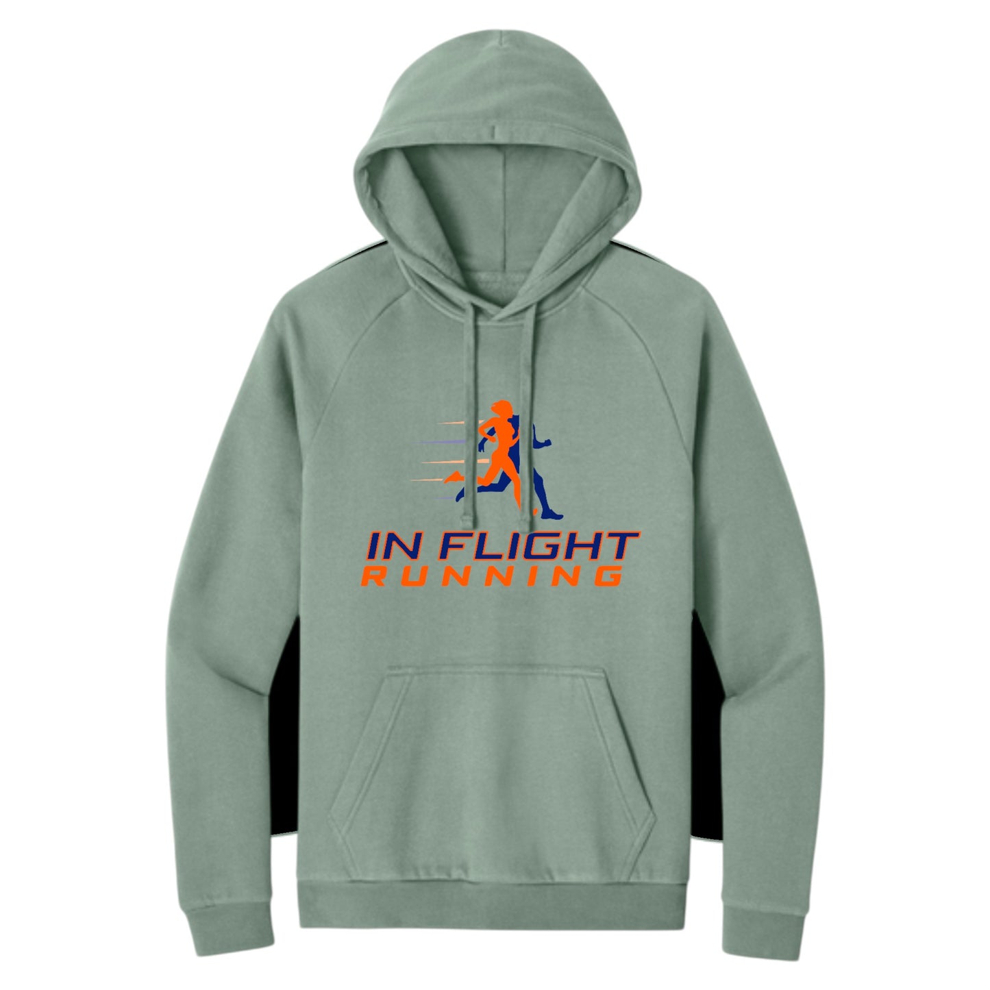 District Men's Premium Cloud Fleece Hoodie - In Flight Running
