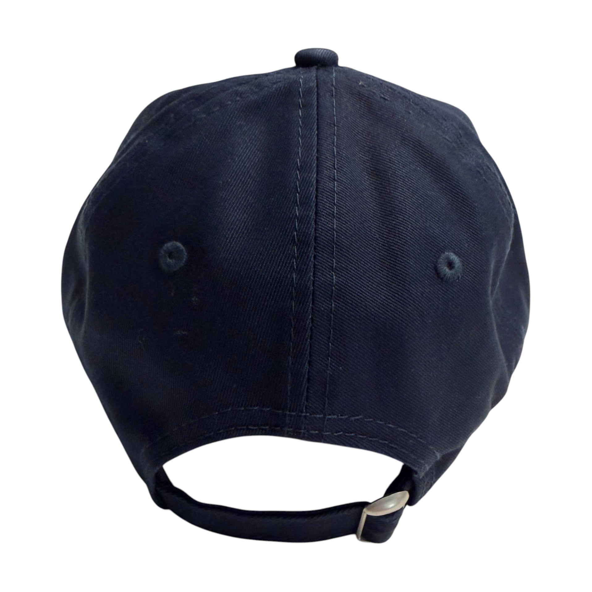 In Flight Running navy blue unstructured cotton cap with adjustable strap and embroidered logo.