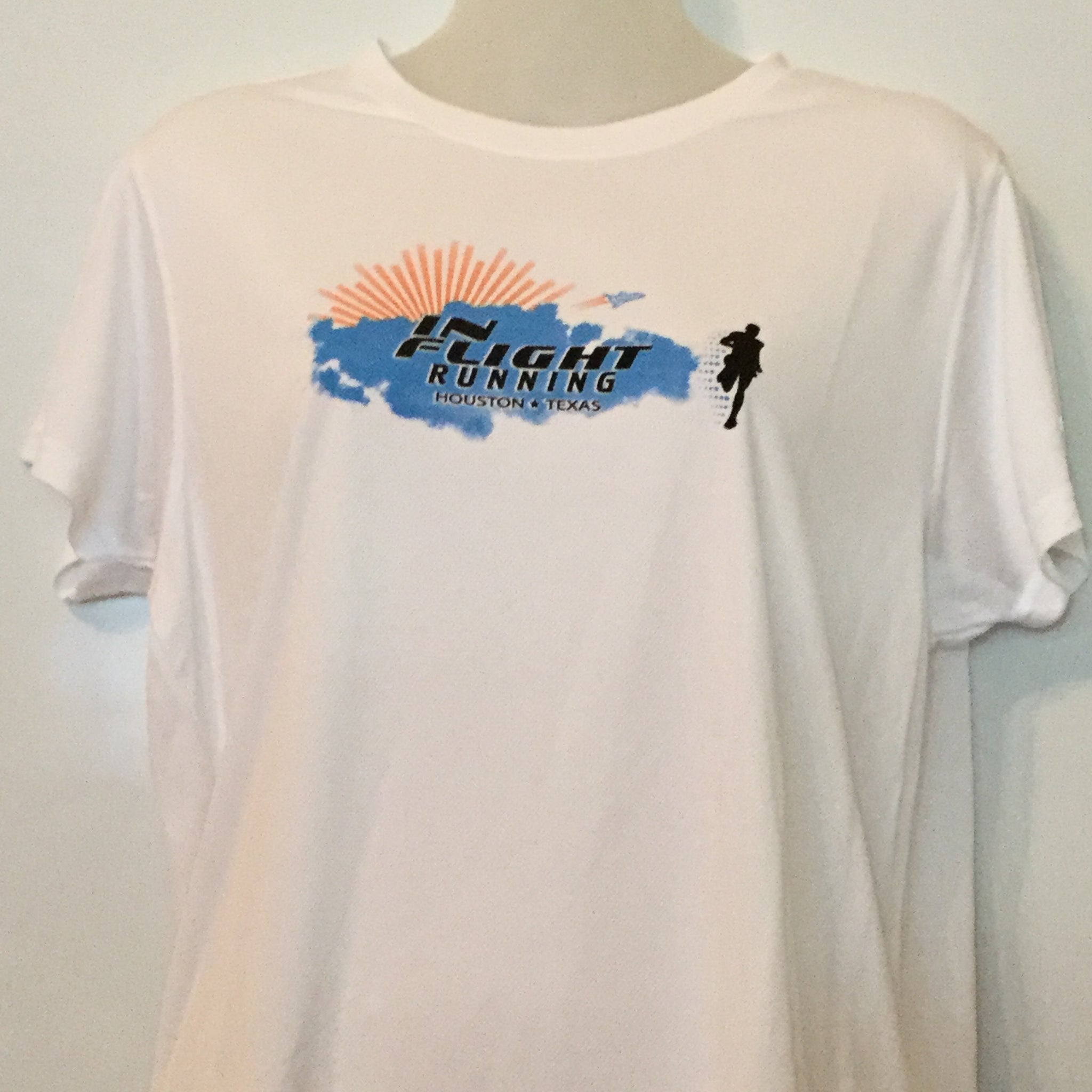2010-11 In Flight Running - Women's T -  Dry Fit - Space Shuttle - White