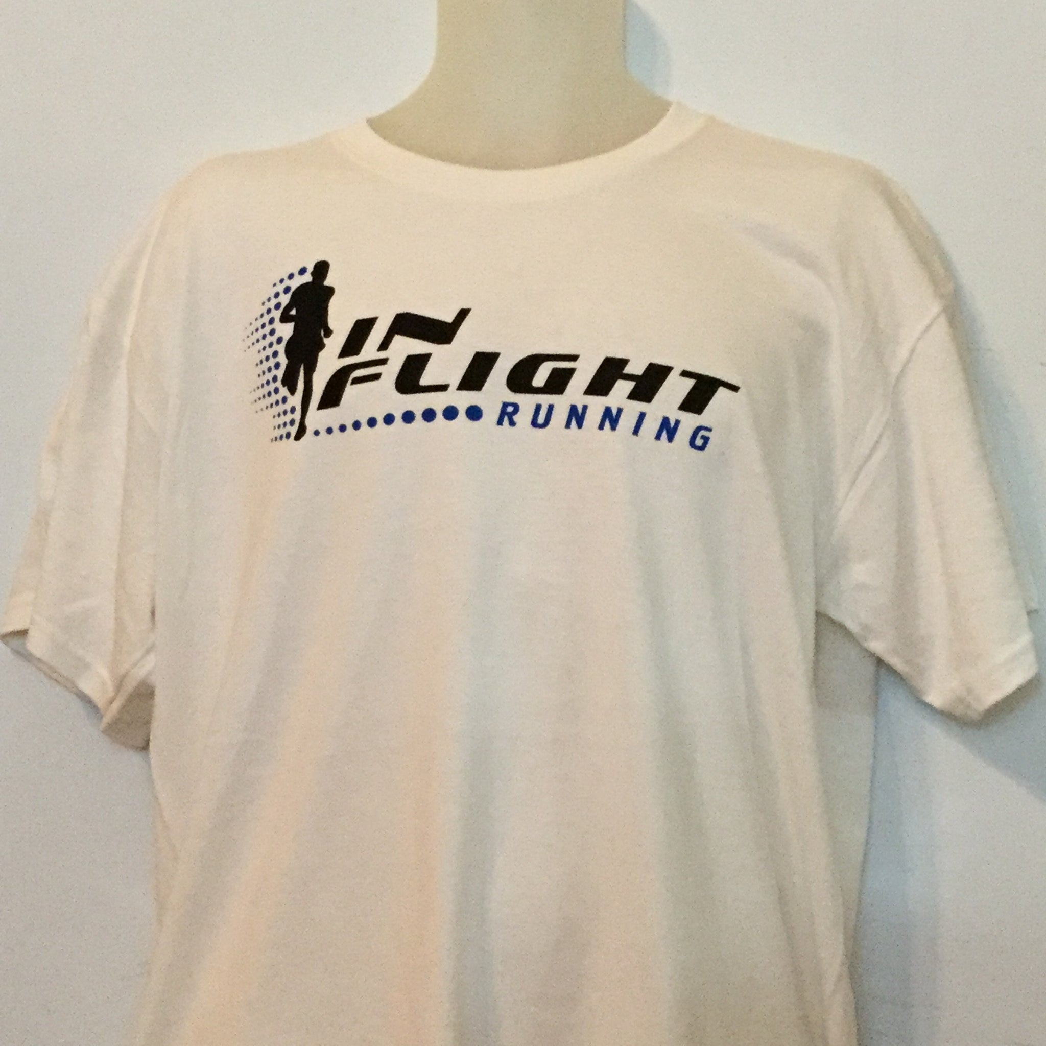 In Flight Running - Unisex 50/50 T - Natural Off White