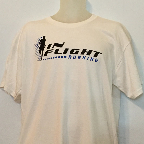 In Flight Running - Unisex 50/50 T - Natural Off White