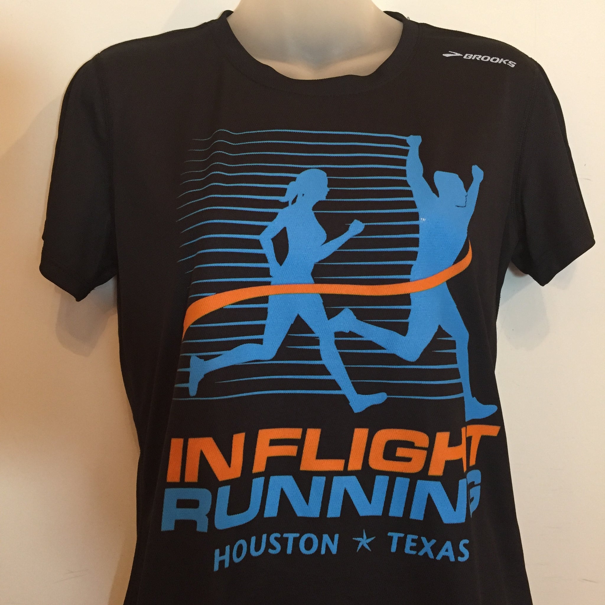In Flight Running Brooks Women's Dry Fit T - Front