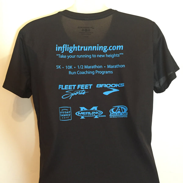 In Flight Running Brooks Women's Dry Fit T - Back